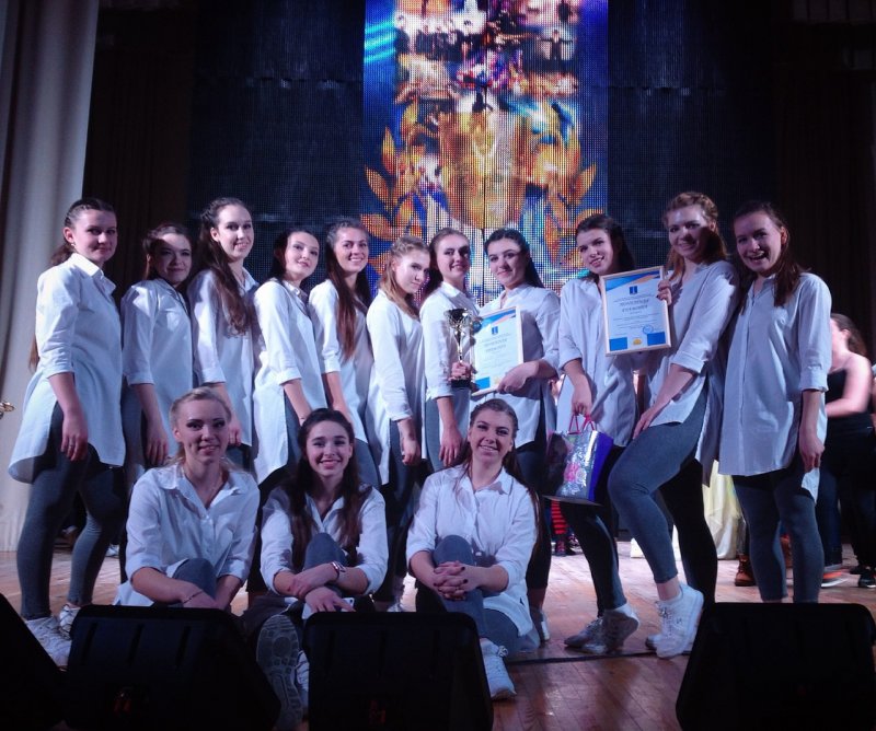 Народный коллектив Школа эстрадного танца «DanceAvenue» УлГПУ – абсолютный победитель творческого фестиваля молодёжи на Кубок города Ульяновска