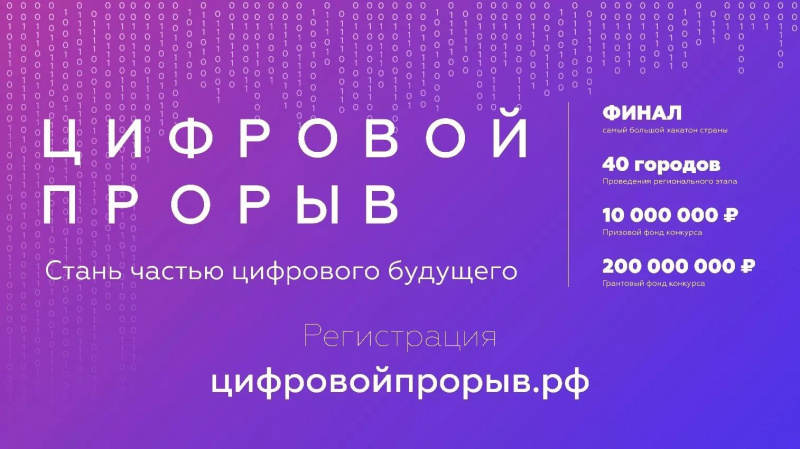 7 марта 2020 года стартовал второй сезон крупнейшего в России конкурса для IT-специалистов «Цифровой прорыв»