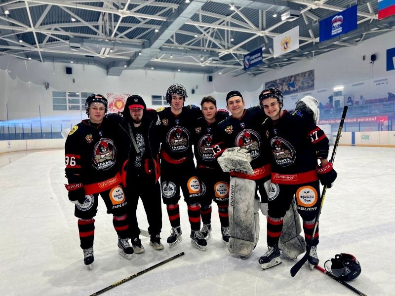 Хоккеисты «СПАРТЫ» одержали победу в матче с командой «МГУ-Талина» из Саранска