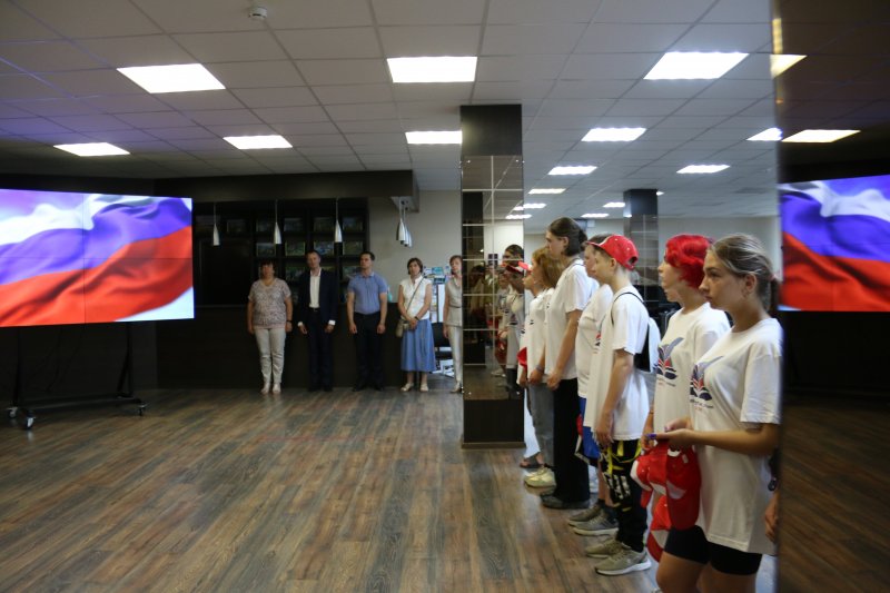 Ульяновский педагогический университет встретил участников пятой Университетской смены – детей из Донецкой народной республики  