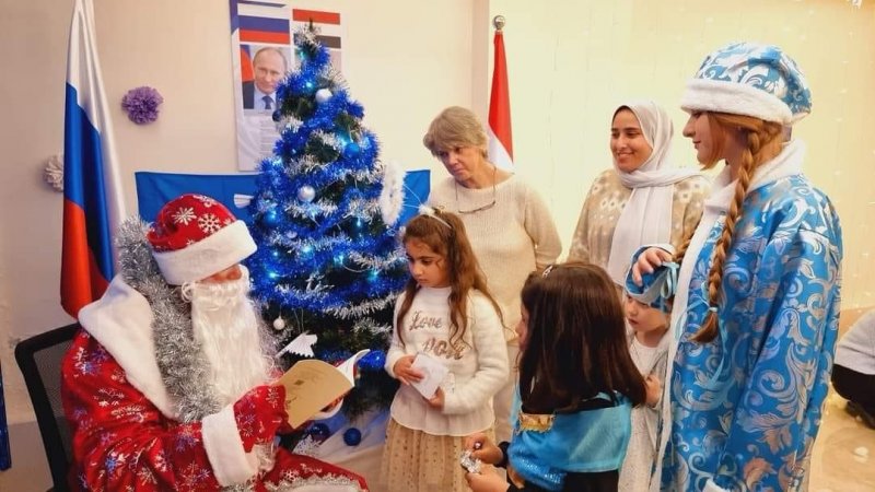 В образовательном центре «Ботаник» в Арабской Республике Египет прошли новогодние мероприятия